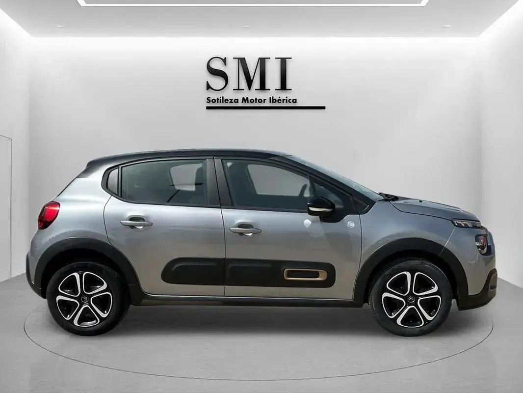 Usado Citroën C3 PureTech 82 CV (60 kW) 2023 Gris Utilitario