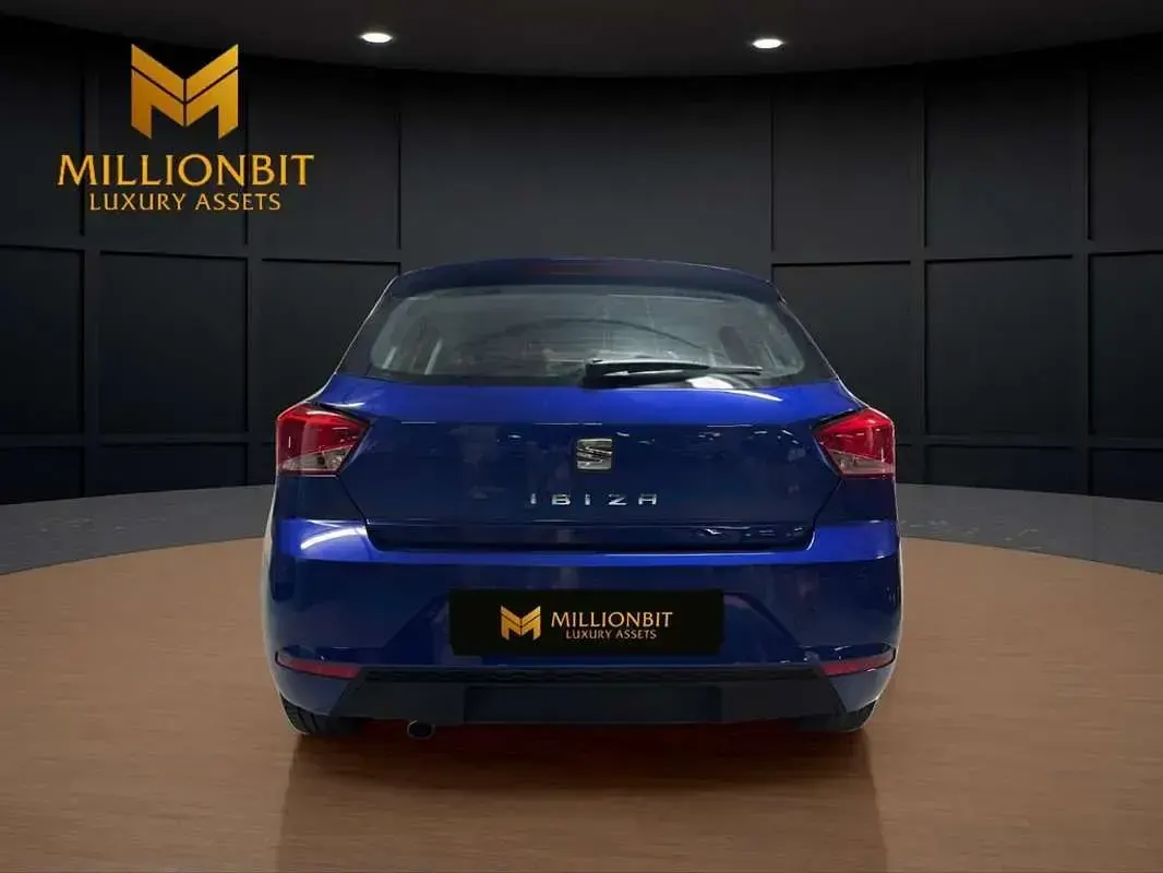 Usado Seat Ibiza CONNECT 94 CV (69 kW) 2017 Azul Utilitario