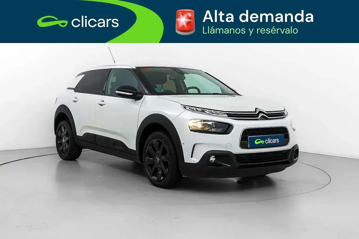 Usado Citroën C4 Cactus PureTech 131 CV (96 kW) 2019 Blanco Utilitario