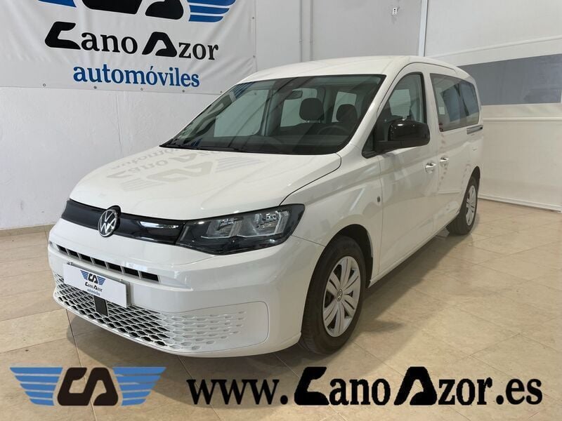 Blanco Usado 2023 VW Caddy Maxi Monovolumen | 27.500 € (Precio justo) - Imagen 1/4