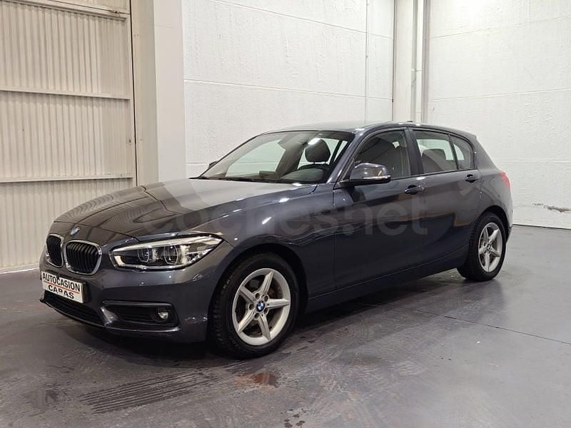 Azul Usado 2017 BMW 116 Efficient Dynamics Utilitario | 13.800 € (Super precio) - Imagen 1/4