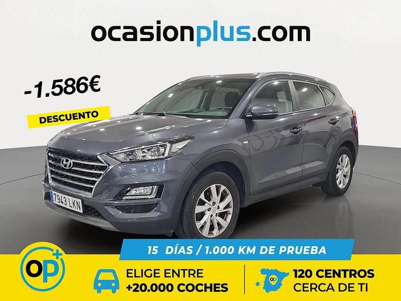 Gris Usado 2020 Hyundai Tucson SUV | 17.450 € (Precio justo) - Imagen 1/4