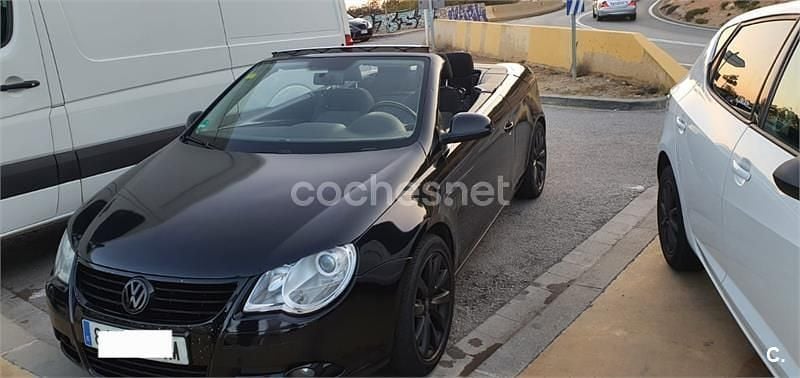 Negro Usado 2006 VW Eos Descapotable | 3500 € (Precio justo) - Imagen 1/4