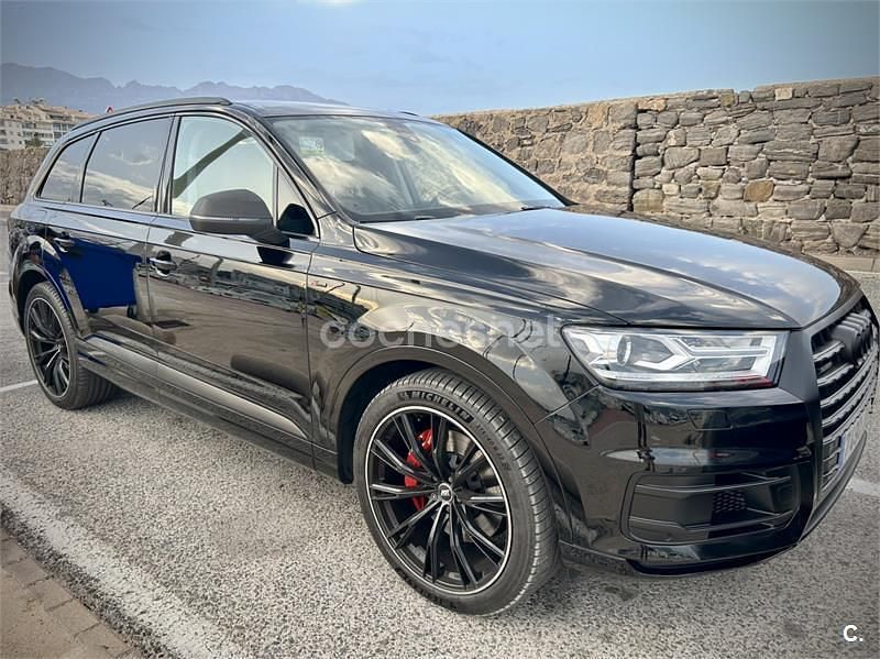 Usado Audi Q7 Design 218 CV (160 kW) 2016 Negro SUV