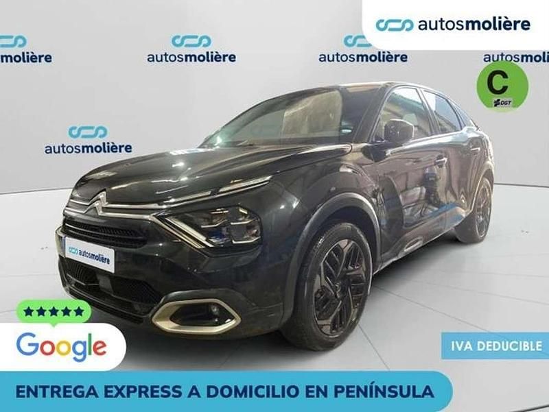 Usado Citroën C4 Feel 131 CV (96 kW) 2021 Negro Utilitario