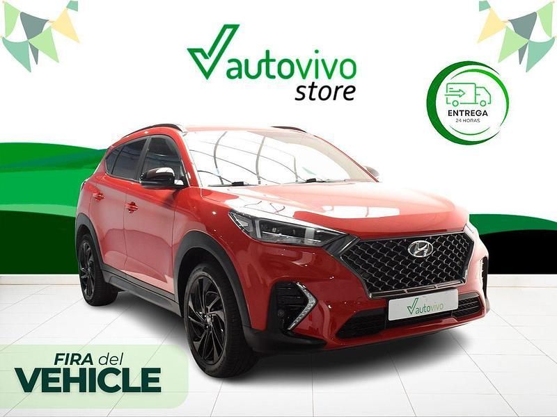 Rojo Usado 2019 Hyundai Tucson N Line SUV | 22.000 € (Un poco caro) - Imagen 1/4