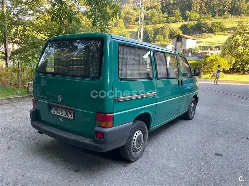 Usado VW T4 68 CV (50 kW) 2001 Verde Van