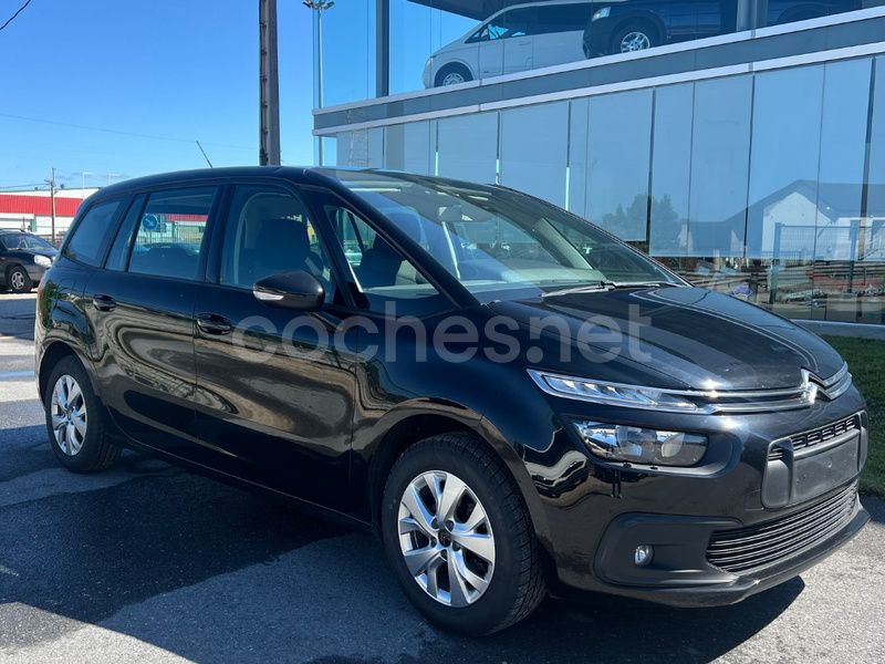 Negro Usado 2018 Citroën C4 SpaceTourer Shine Monovolumen | 11.990 € (Un poco caro) - Imagen 1/4