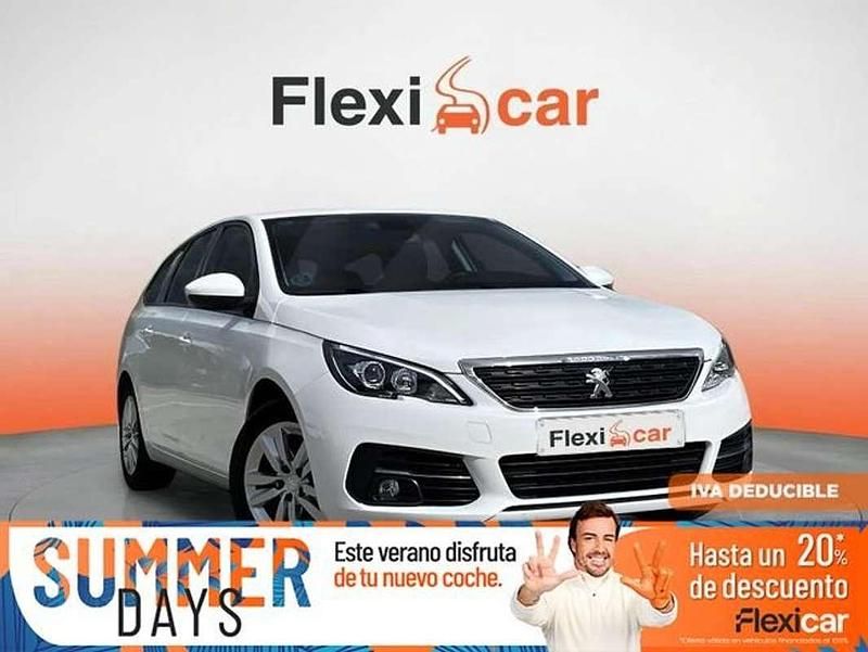 Blanco Usado 2021 Peugeot 308 Active Familiar | 10.090 € (Super precio) - Imagen 1/4