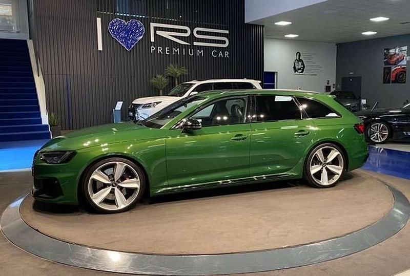 Usado Audi RS4 Design 450 CV (330 kW) 2019 Verde Familiar