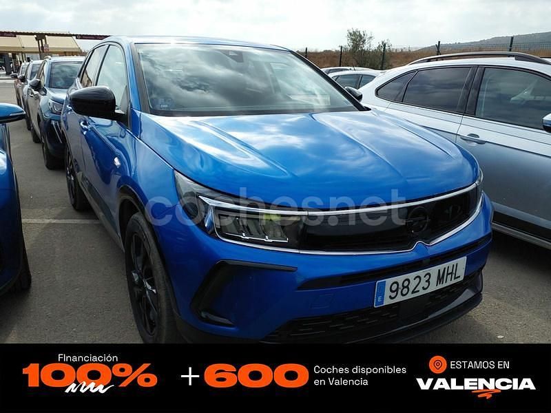 Azul Usado 2023 Opel Grandland X SUV | 21.450 € (Precio justo) - Imagen 1/4
