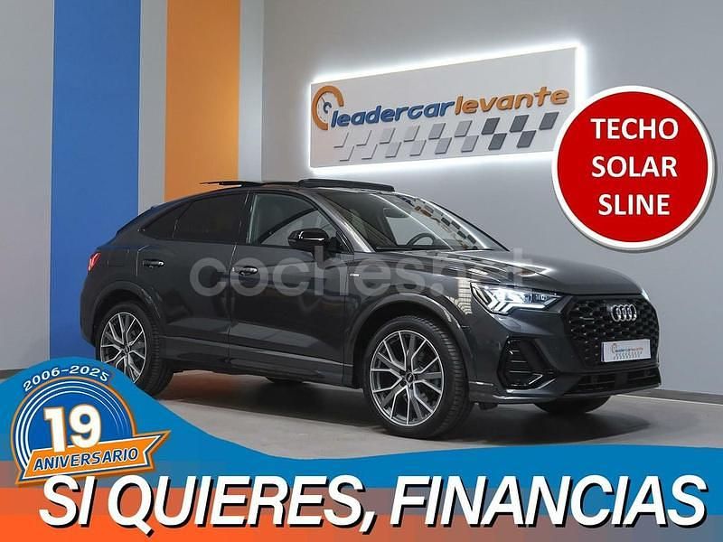 Gris / plata Usado 2021 Audi Q3 Sportback SUV | 37.900 € (Caro) - Imagen 1/4