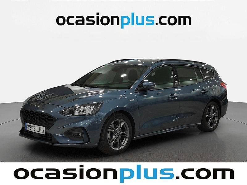 Azul Usado 2020 Ford Focus ST-Line Monovolumen | 14.910 € (Precio justo) - Imagen 1/4