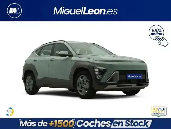 Usado Hyundai Kona 120 CV (88 kW) 2024 Verde SUV