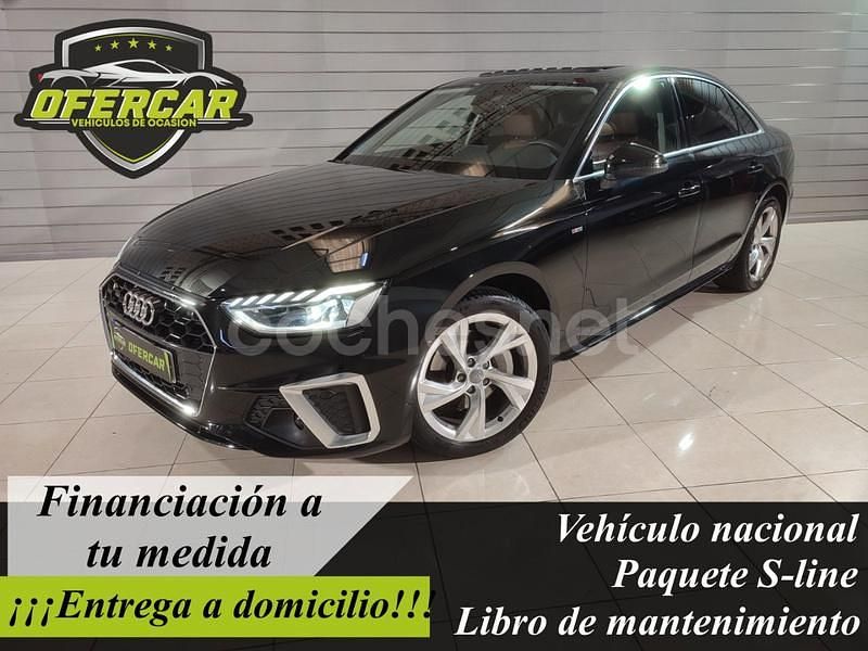 Negro Usado 2022 Audi A4 S-Line Berlina | 26.800 € (Precio justo) - Imagen 1/4
