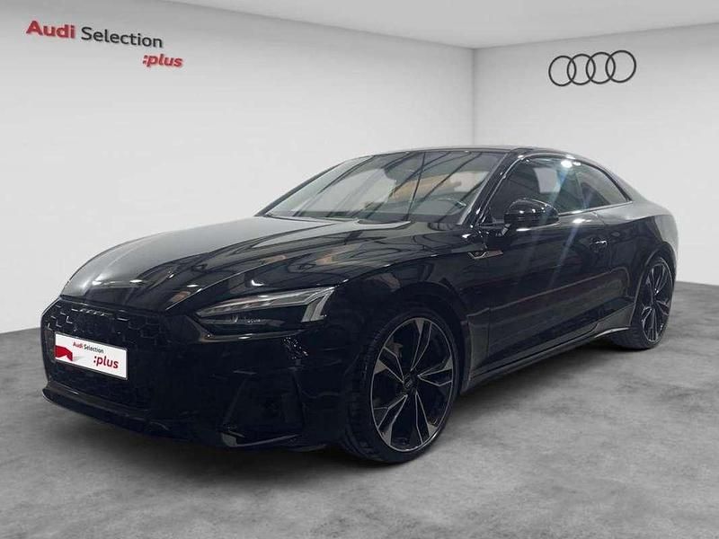 Negro Usado 2021 Audi A5 Ambiente Coupe | 35.300 € (Precio justo) - Imagen 1/4