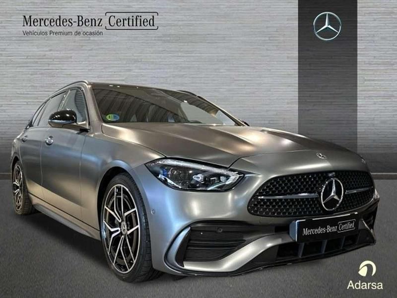 Usado Mercedes C220 200 CV (147 kW) 2023 Gris Familiar
