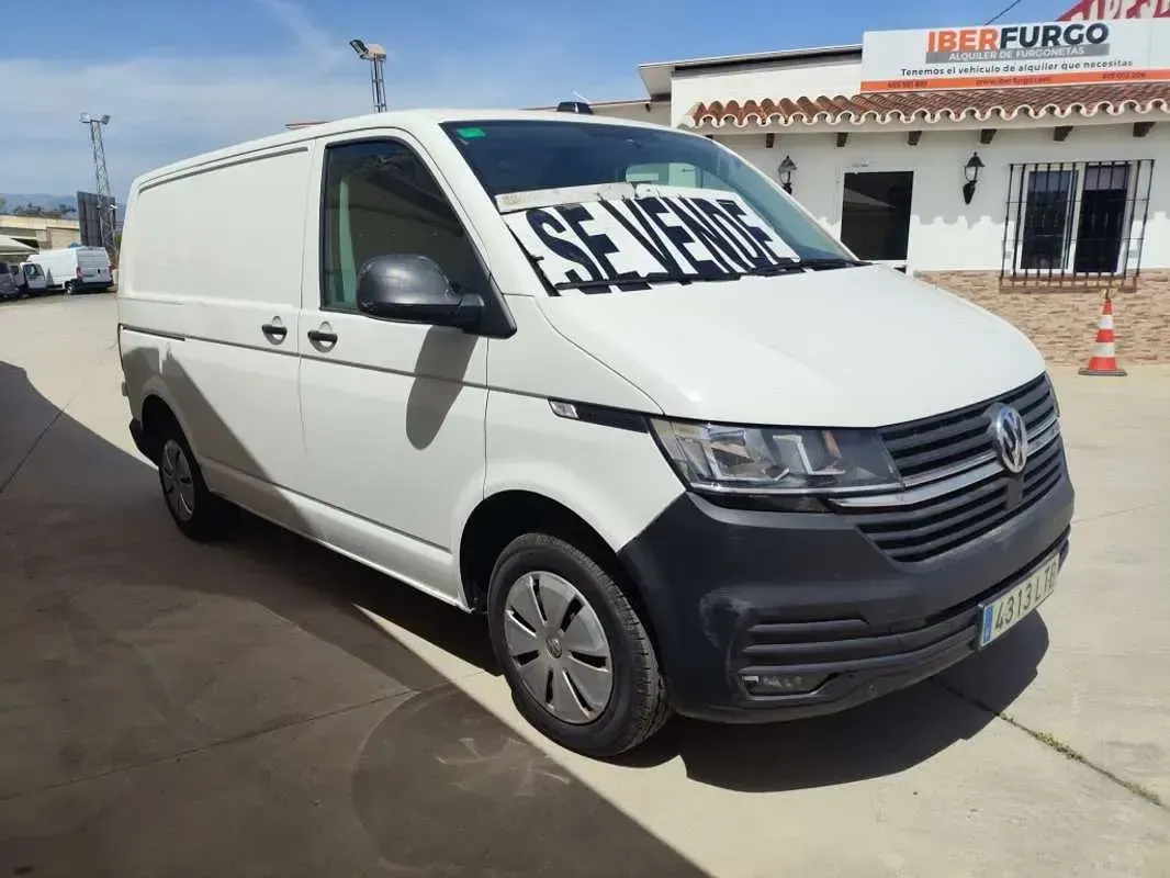 Usado VW Transporter 110 CV (80 kW) 2021 Blanco Van