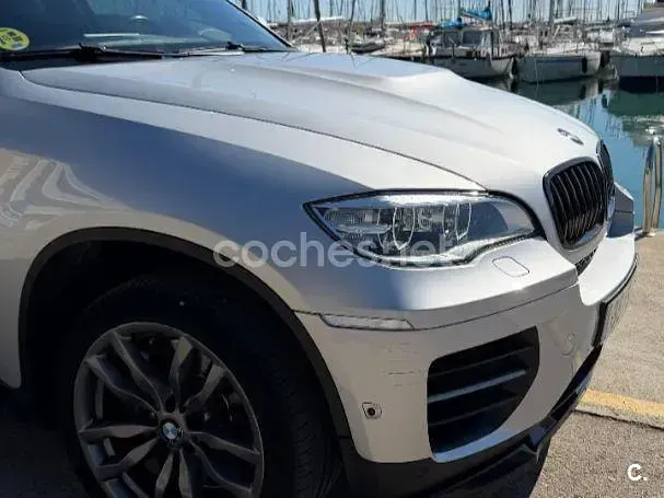 Usado BMW X6 M50 381 CV (280 kW) 2013 Gris / plata SUV