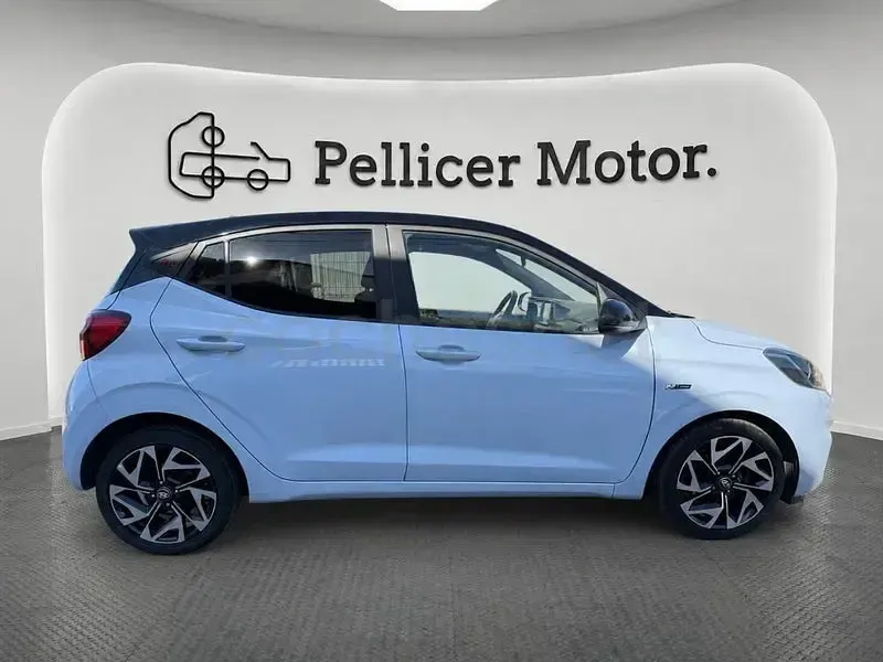 Usado Hyundai i10 N Line 100 CV (73 kW) 2021 Azul Utilitario