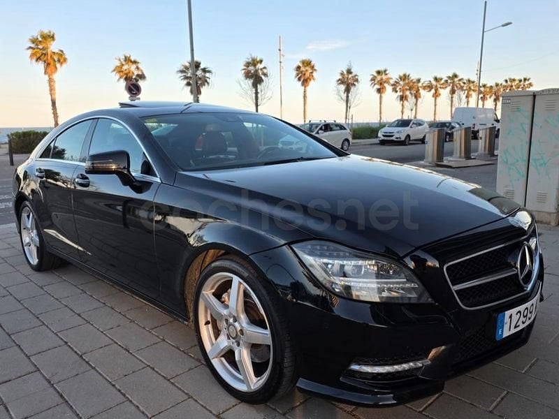 Usado Mercedes CLS350 265 CV (194 kW) 2012 Negro Berlina