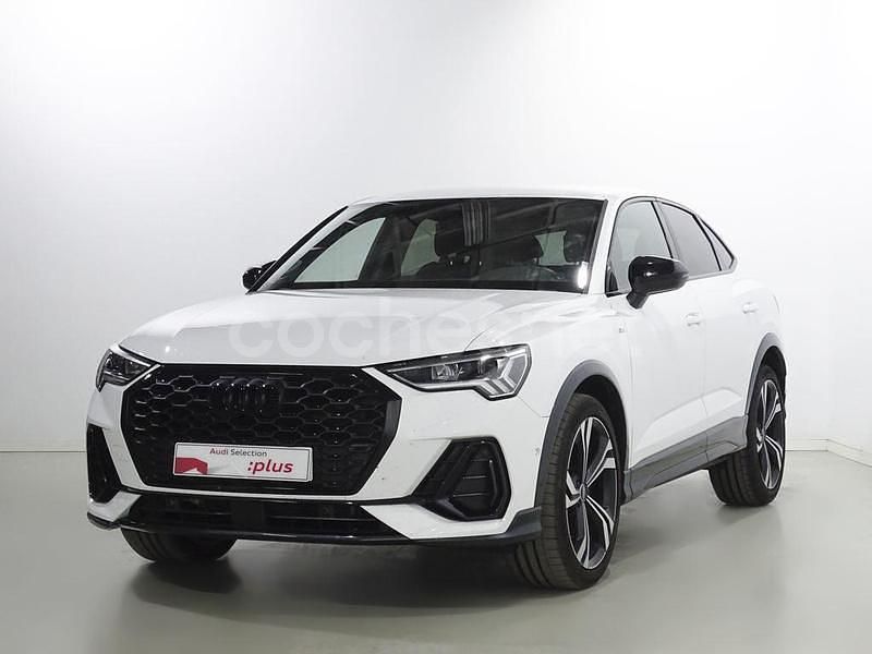 Blanco Usado 2024 Audi Q3 Sportback Ambiente SUV | 43.700 € (Un poco caro) - Imagen 1/4