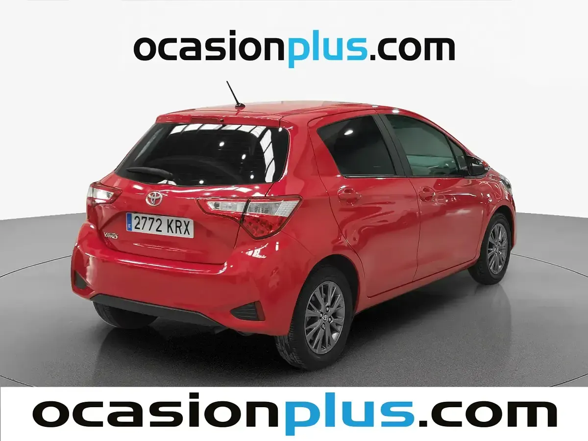 Brugt Toyota Yaris Active 69 HK (50 kW) 2018 Rød