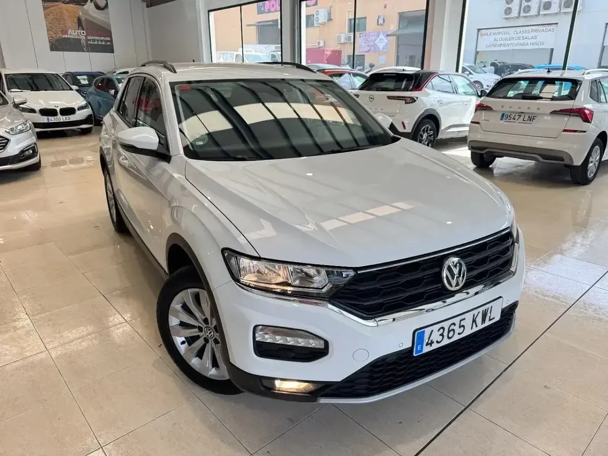 Usado VW T-Roc Advance 115 CV (84 kW) 2019 Blanco SUV