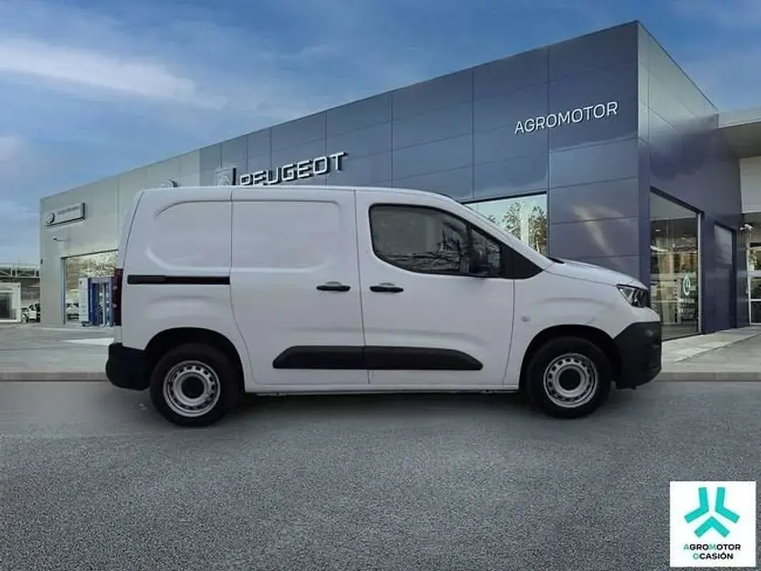 Usado Peugeot Partner S 102 CV (75 kW) 2020 Blanco Monovolumen