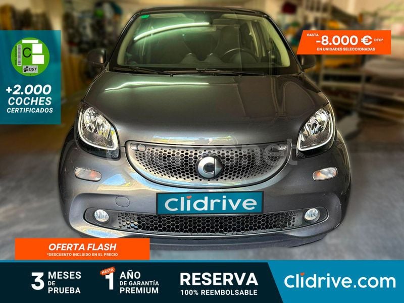 Gris / plata Usado 2017 Smart ForFour Passion Berlina | 9790 € (Precio justo) - Imagen 1/3