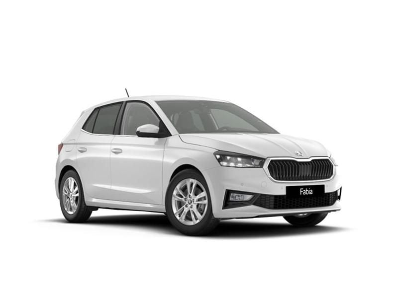 Nuevo Skoda Fabia 116 CV (85 kW) 2025 Blanco luna Utilitario