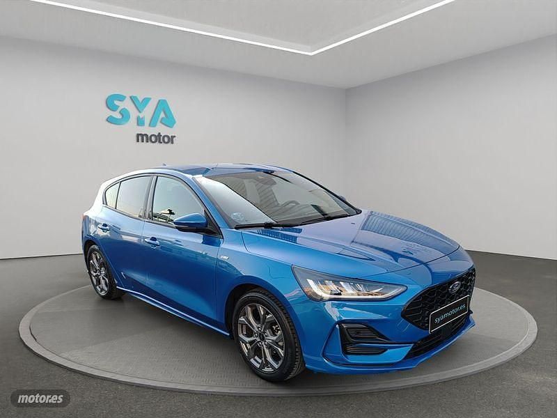 Azul Usado 2023 Ford Focus ST-Line Berlina | 19.990 € (Precio justo) - Imagen 1/3