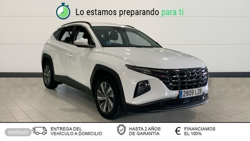 Blanco Usado 2022 Hyundai Tucson SUV | 24.500 € (Un poco caro) - Imagen 1/4