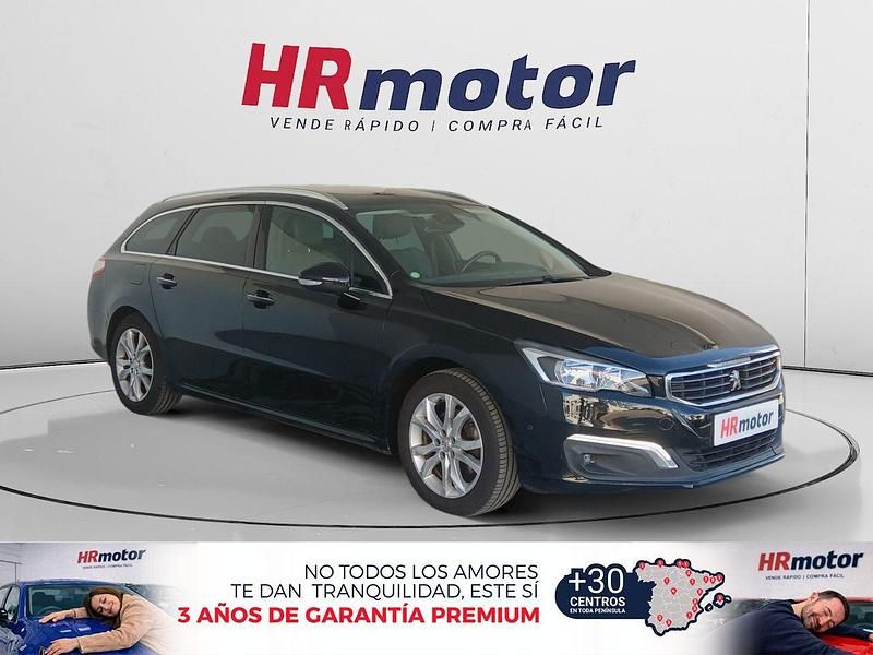 Usado Peugeot 508 Allure 165 CV (121 kW) 2017 Negro Familiar