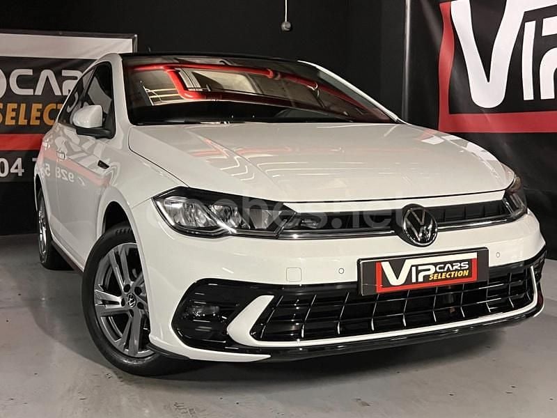 Blanco Usado 2022 VW Polo R-line Berlina | 17.990 € (Precio justo) - Imagen 1/4