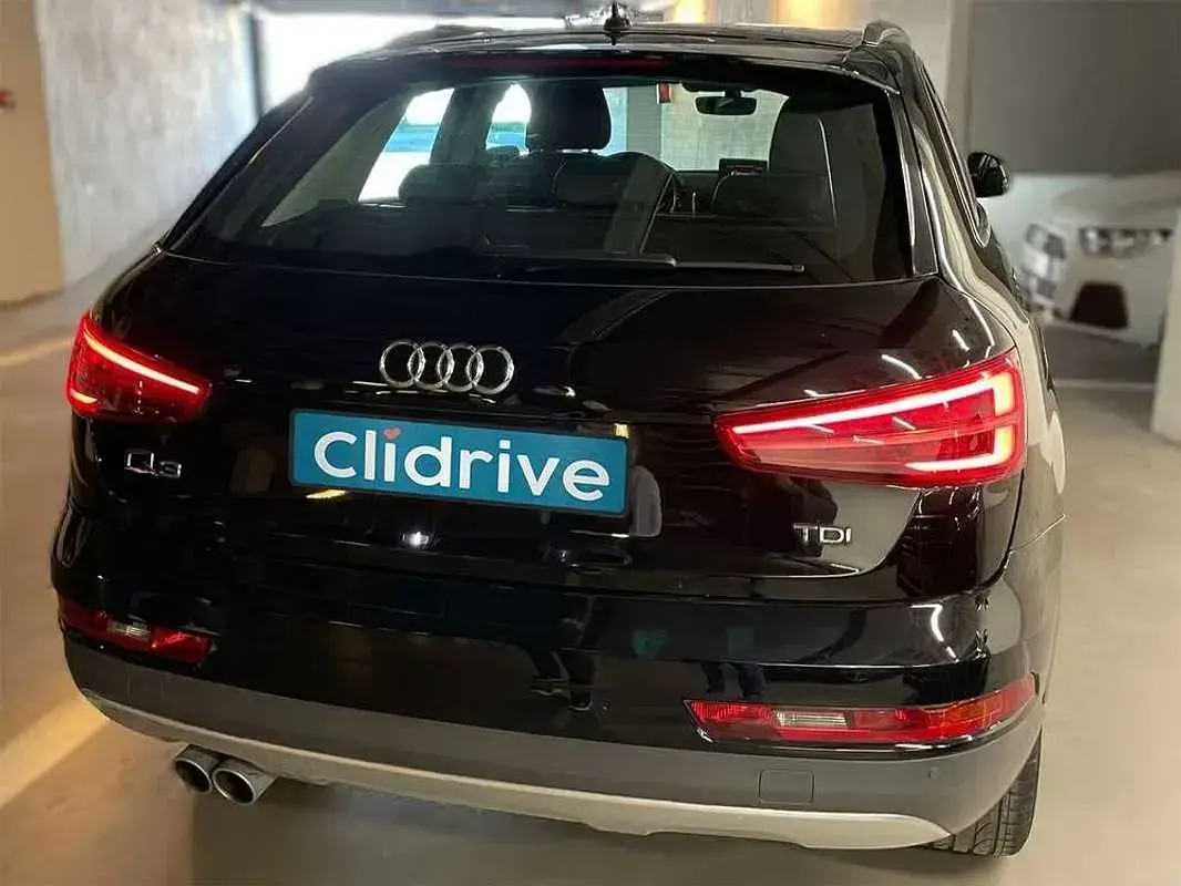 Usado Audi Q3 Design 150 CV (110 kW) 2017 Negro SUV