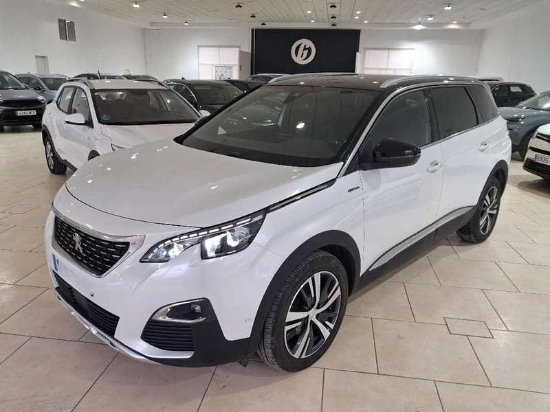 Usado Peugeot 5008 GT-line 131 CV (96 kW) 2020 Blanco SUV