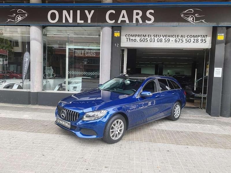 Azul Usado 2017 Mercedes C200 Berlina | 16.990 € (Buen precio) - Imagen 1/4