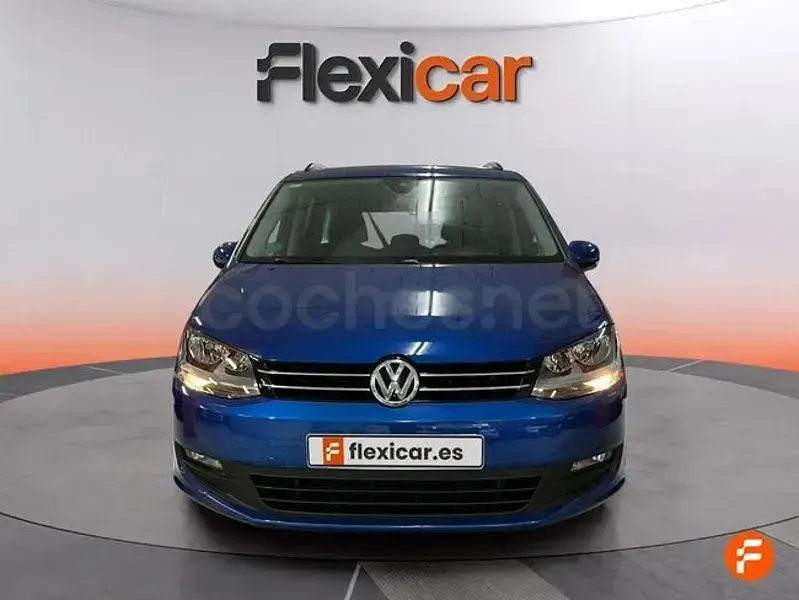 Usado VW Sharan Edition 150 CV (110 kW) 2018 Azul Monovolumen