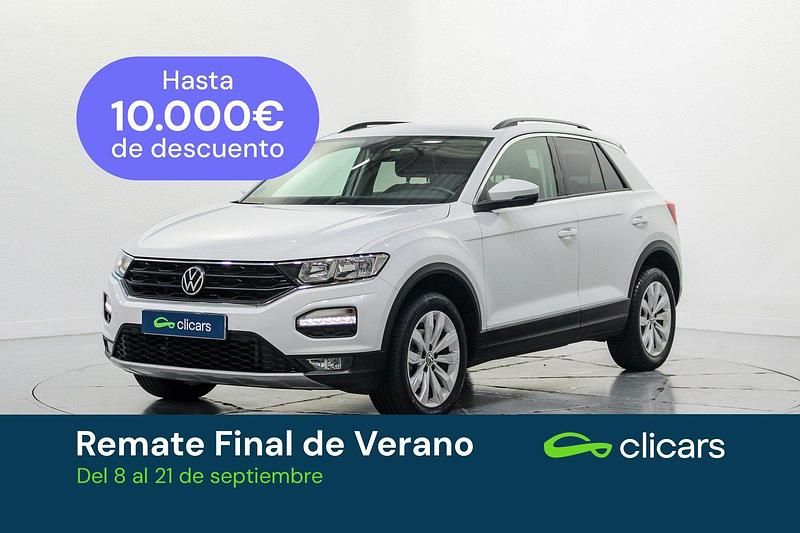 Blanco Usado 2021 VW T-Roc Advance SUV | 23.290 € (Precio justo) - Imagen 1/4