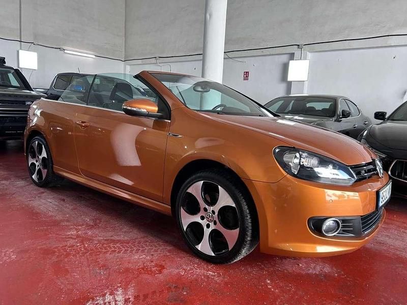 Usado VW Golf Cabriolet 150 CV (110 kW) 2016 Naranja Descapotable