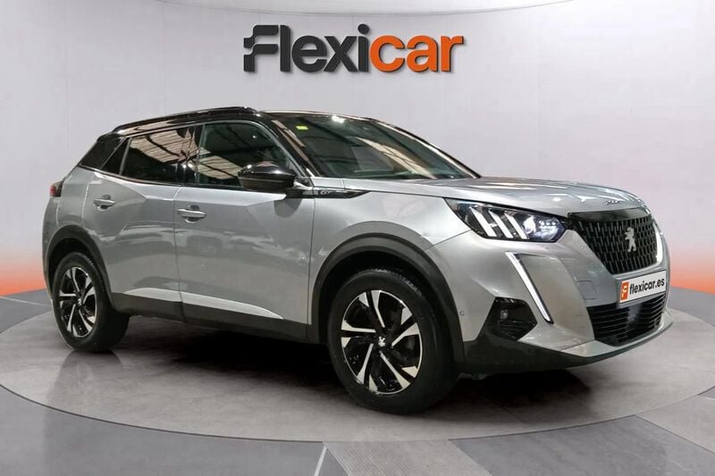 Gris Usado 2020 Peugeot 2008 GT-line SUV | 13.490 € (Precio justo) - Imagen 1/4