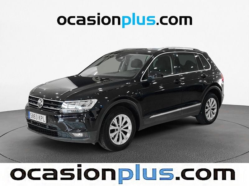 Negro Usado 2018 VW Tiguan Advance SUV | 23.455 € (Buen precio) - Imagen 1/4