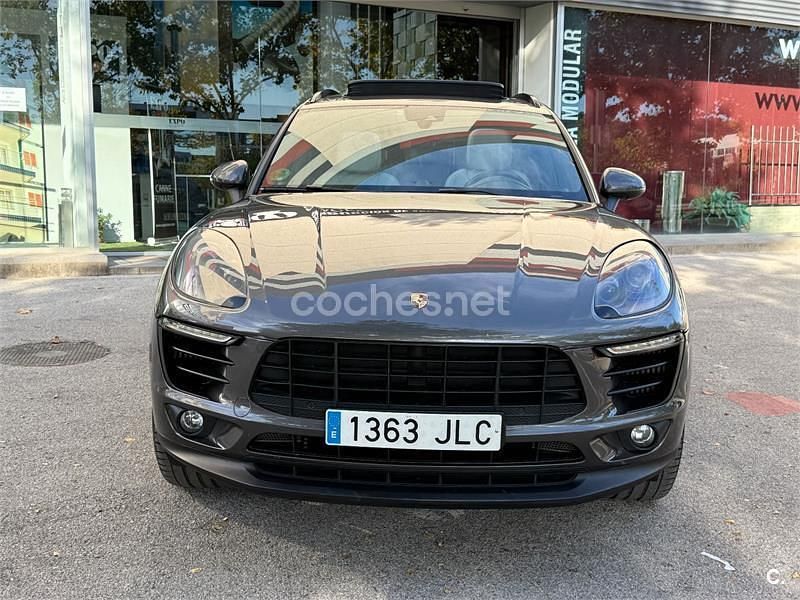 Usado Porsche Macan S 340 CV (250 kW) 2016 Gris / plata SUV