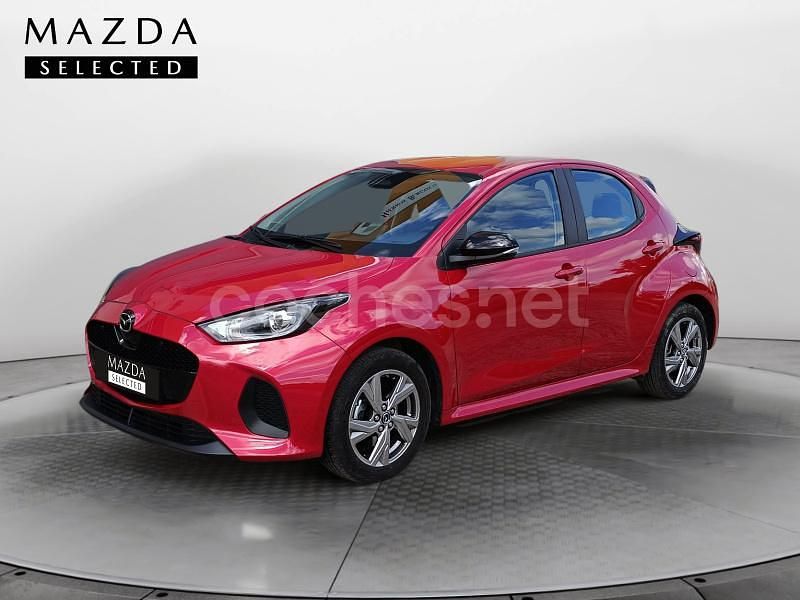 Rojo Usado 2024 Mazda 2 Exclusive-Line Berlina | 22.900 € (Caro) - Imagen 1/4