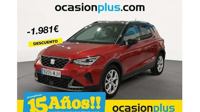 Rojo Usado 2023 Seat Arona FR SUV | 18.223 € (Buen precio) - Imagen 1/4