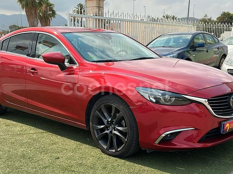 Granate Usado 2015 Mazda 6 Luxury Berlina | 16.200 € (Caro) - Imagen 1/4
