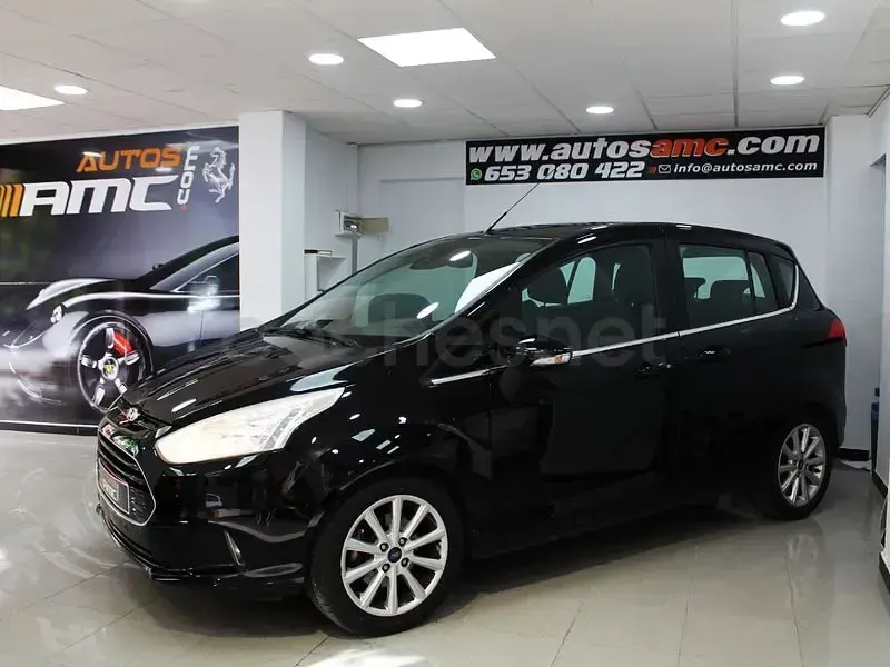 Usado Ford B-MAX Titanium 95 CV (69 kW) 2016 Negro Monovolumen