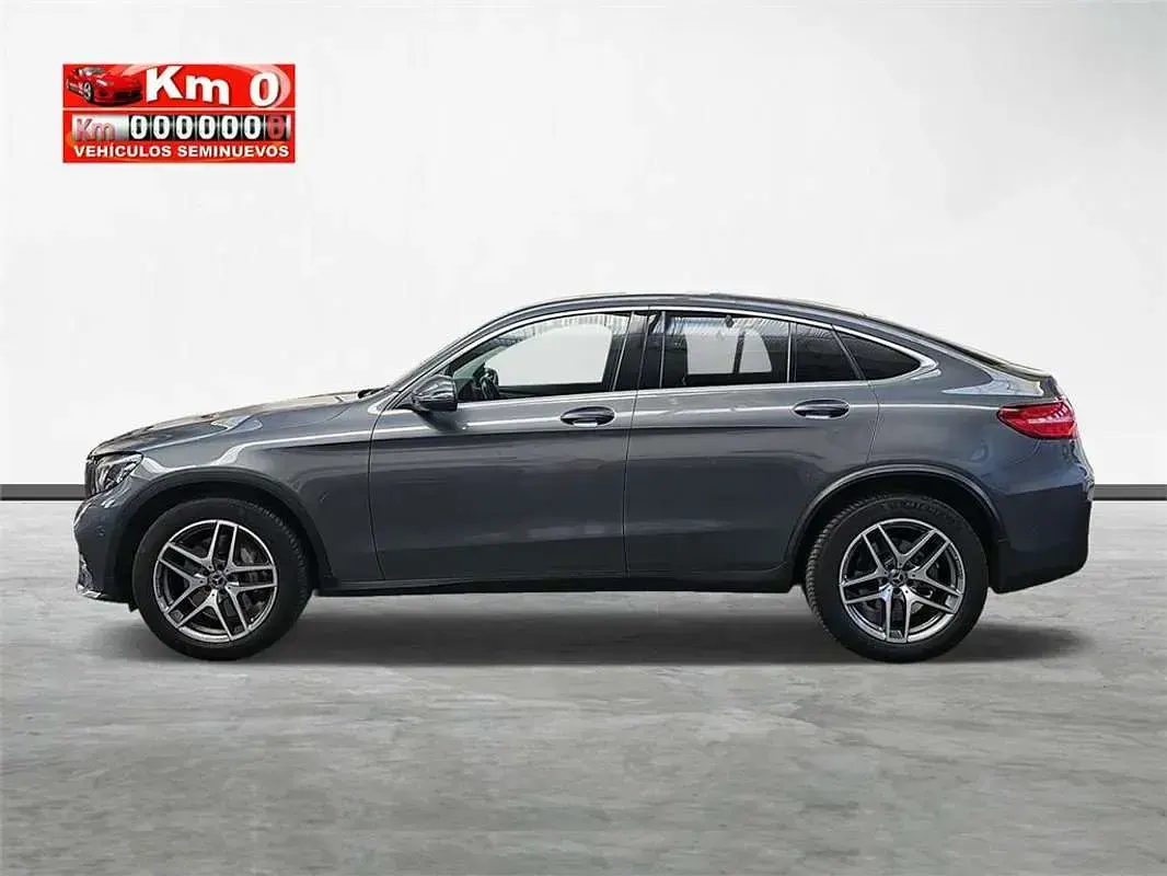 Usado Mercedes GLC250 204 CV (150 kW) 2018 Gris / plata SUV