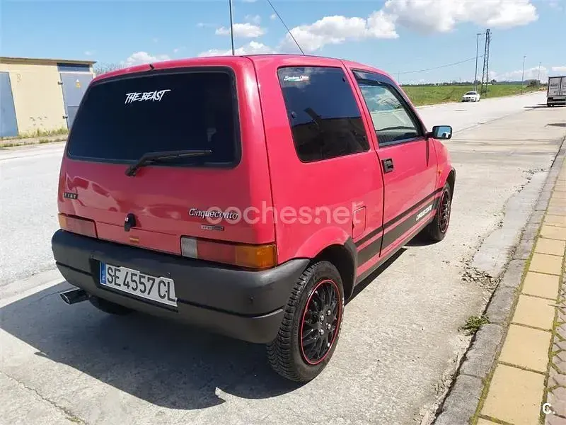 Usado Fiat Cinquecento S 39 CV (28 kW) 1995 Rojo Utilitario
